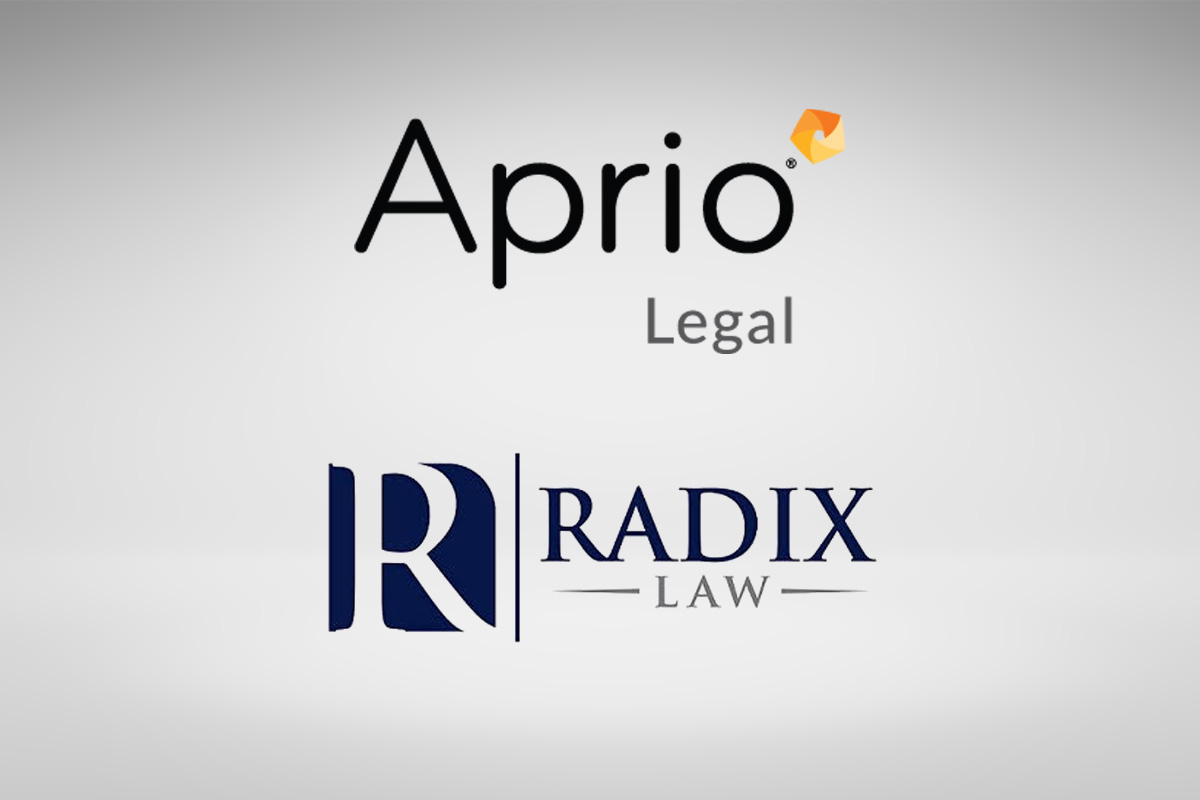 Radix Law Joins Aprio and Becomes Aprio Legal